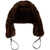 Kangol Hat 'Leopard Trapper' Brown