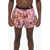 Diesel Printed Cotton Unisex Boxer-Shorts Pink