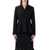 Fendi Fendi Black Wool Tailored Peplum Jacket Black