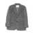 DUNST Dunst Wool Blend Single-Breasted Blazer Jacket GREY