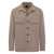 ZEGNA Zegna Zegna Beige Wool Overshirt With Pockets Beige