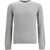 ARAGONA CASHMERE Braided-effect crewneck Sweater PERLA