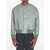 Salvatore Santoro Bomber Jacket In Plongé Nappa Leather GREY