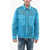 DSQUARED2 Rip Stop Check Utility Jacket Blue