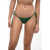 DSQUARED2 Icon Solid Color Bikini Bottom Green