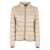 Fay BORD.GROS+CATENELLA DOWN JACKET Beige