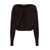 Alberta Ferretti Alberta Ferretti Sweater In Mixed Wool BROWN