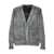 AVANT TOI Avant Toi Wool And Cashmere V-Necked Cardigan GREY