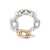 RABANNE Rabanne Chain-Link Oval-Link Bracelet GREY