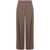 Brunello Cucinelli Brunello Cucinelli Wide Leg Pants In Brown BROWN