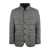 Fay Fay Double Front Short Down Jacket In Wool GRAY