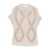 ANTONELLI Antonelli Beige Short-Sleeve Vest With Round Neck Beige