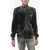 Diesel Red Tag Mock Neck Chenille Sweatshirt With Full Zip Brown