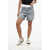 Alexander Wang Prestyle Boxer Loose Fit Shorts Blue