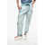 DSQUARED2 Cotton Joggers With Side Zip Blue