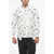 Comme des Garçons Black Printed Shirt With Inside-Out Inserts White