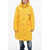 DSQUARED2 Quilted Padded Utility Maxi Jacket Yellow