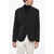 DSQUARED2 Icon Virgin Wool Work Blazer With Metal Detail Black