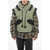 CRAIG GREEN Padded Sleeveless Jacket With Extractable Hood Green