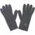 Vivienne Westwood Gloves With Orb Embroidery GREY