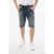 Diesel Joggjeans Delavè Denim Shorts With Drawstring Blue