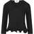 Fendi Long-sleeved Virgin Wool top BLACK