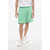 DSQUARED2 Brushed Cotton Relax Fit Shorts Green
