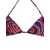 PUCCI Pucci Labirinto Print Triangle Bikini Top PURPLE