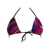 PUCCI Pucci Iride Print Triangle Bikini Top PURPLE