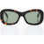 Off-White Butterfly Pablo Sunglasses With Tortoiseshell Frame Brown