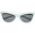 Off-White Solid Color Atlanta Sunglasses With Embossed Arrow Detail Green