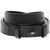 DSQUARED2 Solid Color Leather Belt Without Buckle 25Mm Black