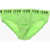 DSQUARED2 Stretch Cotton Icon Briefs With Logoed Waistband Green