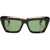 Off-White Wayfarer Hampton Sunglasses With Tortoiseshell Frame Brown