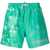DSQUARED2 Nylon Sketch Swimshorts Green