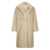Liu Jo Liu Jo Beige Coat Featuring A Faux-Fur Effect Beige