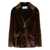 STAND STUDIO Stand Studio 'Evyn' Faux Fur BROWN