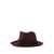BORSALINO Fedora  hat with small brim Brown