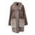 Diego M SHEEPSKIN COAT Gray