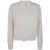 Max Mara Max Mara "Pelago" Merinos Wool Bomber Jacket Clothing WHITE