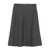 Tagliatore Tagliatore A-Line Midi Skirt In Grey Wool GREY