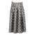 ALESSANDRO ENRIQUEZ Alessandro Enriquez Printed Long Skirt MULTICOLOUR