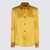 Roberto Cavalli Roberto Cavalli Yellow Silk Shirt Brown