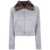 N°21 N°21 Sweatshirt With Mink Collar Clothing GREY