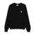 MAISON KITSUNÉ Black Hoodie With Speedy Fox Logo Patch On The Front In Cotton Man Black