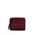 Marc Jacobs Marc Jacobs Mini Compact Wallet In Burgundy Leather RED