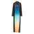 Casablanca Casablanca Long Dress With A Gradient Effect MULTICOLOUR