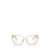 MIU MIU EYEWEAR Miu Miu Eyewear Eyeglasses SAND TRANSPARENT