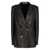 Tagliatore Tagliatore Double-Breasted Jacket In Mixed Wool Black