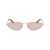 MIU MIU EYEWEAR Miu Miu Eyewear Sunglasses Gold